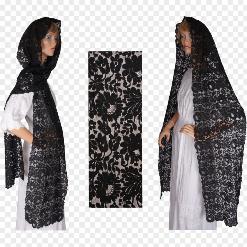 Shawl Headscarf Mantilla Veil PNG