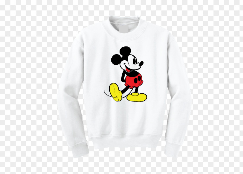 T-shirt Long-sleeved Mickey Mouse Sweater PNG