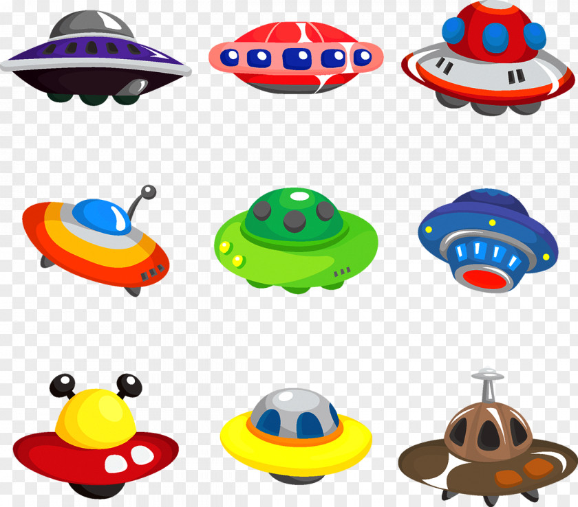 Alien UFO Unidentified Flying Object Royalty-free Stock Photography Cartoon PNG