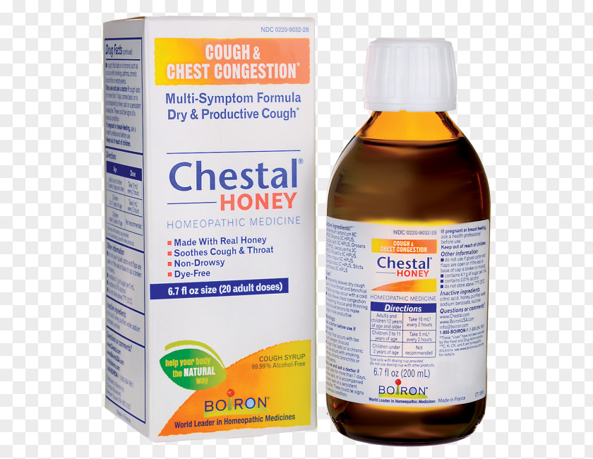 Honey Boiron Cough Homeopathy Common Cold PNG