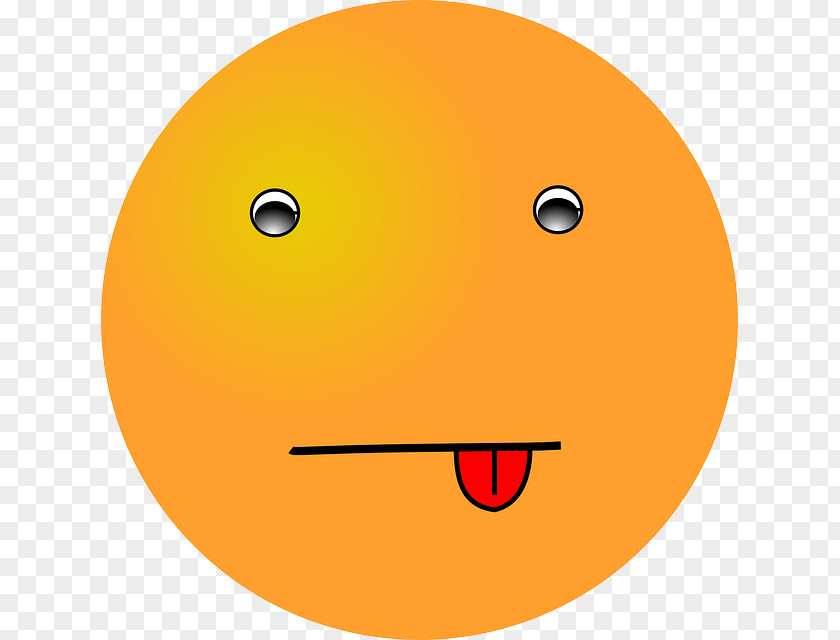 Orange Dentist Smiley Emoticon Wink Face Clip Art PNG