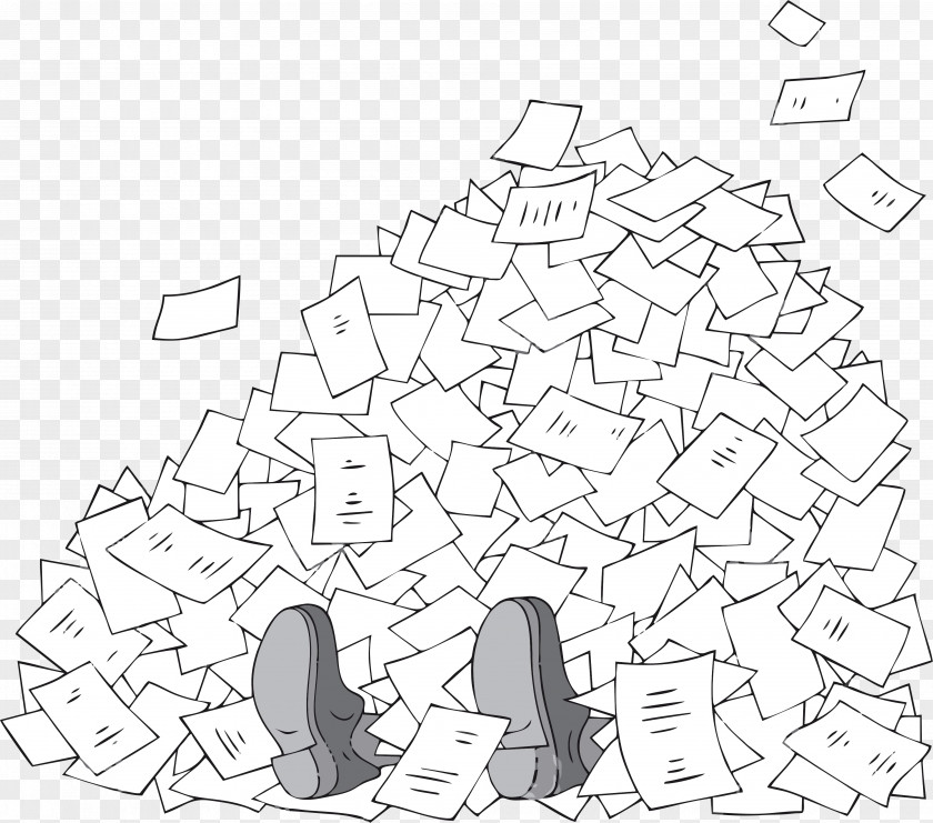 Paperwork Paper Bureaucracy Royalty-free Clip Art Vector Graphics PNG