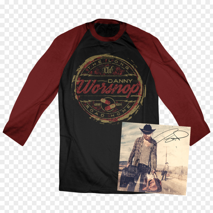 T-shirt Long-sleeved The Long Road Home PNG