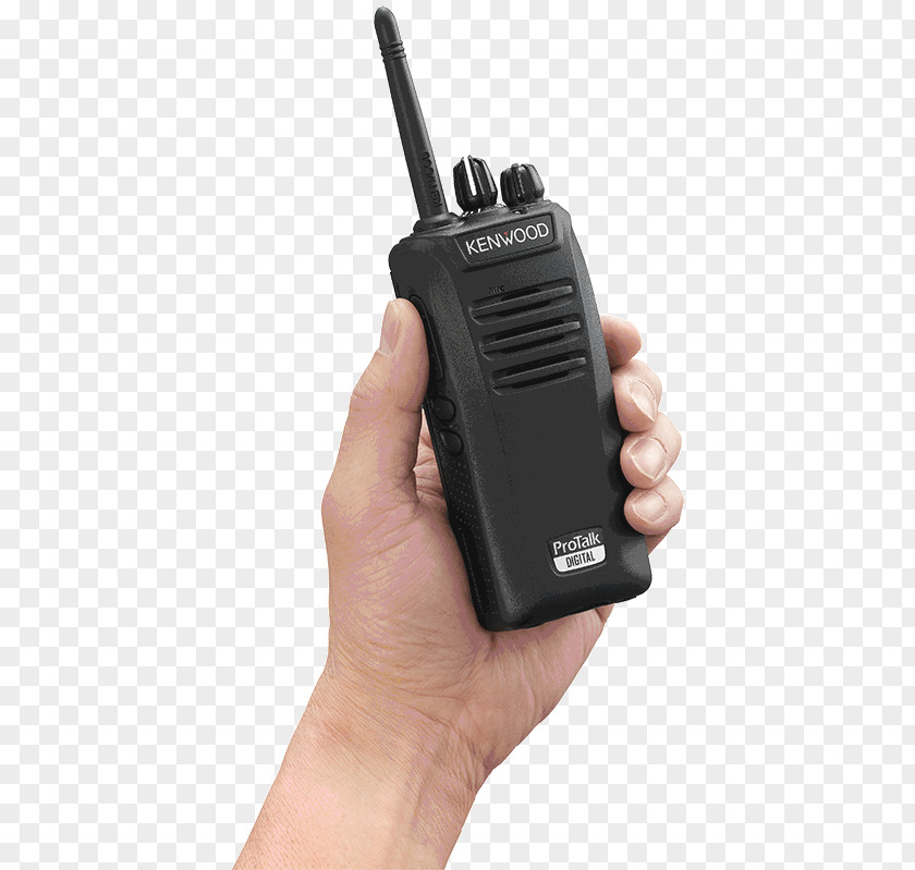 Walkie Talkie Kenwood TK-3401D PMR446 Walkie-talkie Corporation Two-way Radio PNG