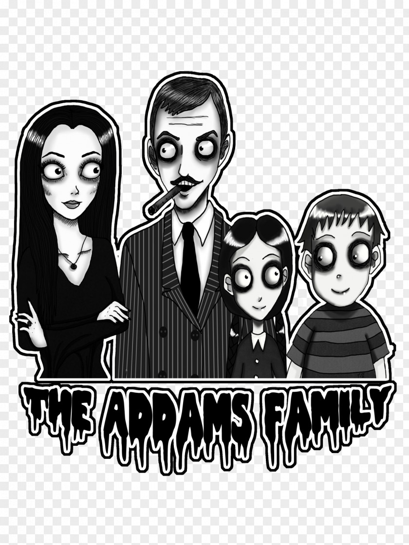 Adams Family The Addams Thing Wednesday Cousin Itt Morticia PNG