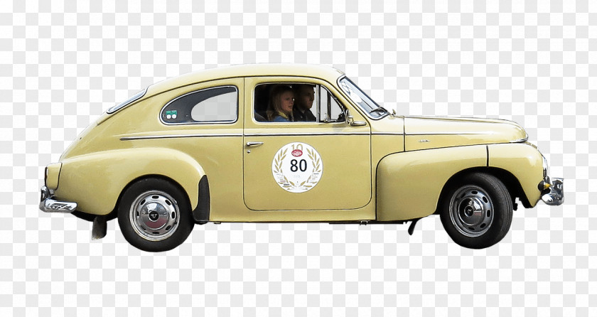 Car Volvo PV444 Antique Classic PNG