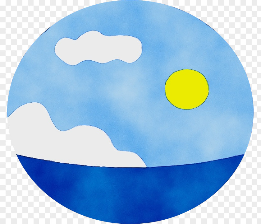 Cloud Wet Ink Circle Clip Art PNG