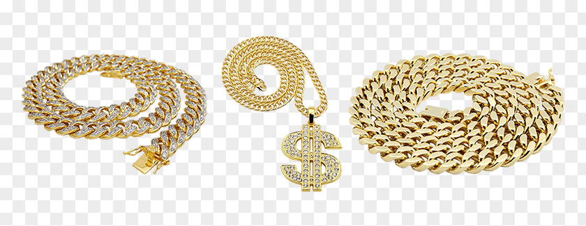 Gold Hip Hop Chain Bling-bling Jewellery Necklace Charms & Pendants PNG