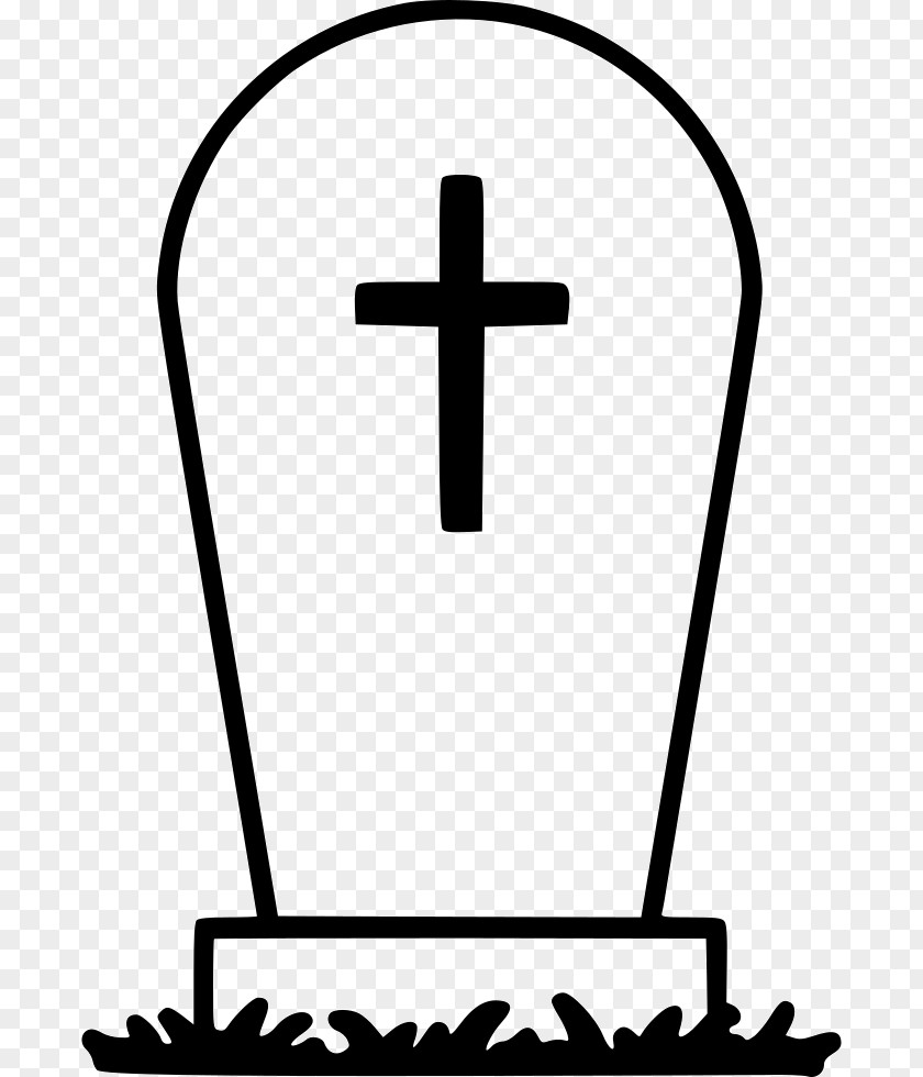 M Line AngleColoring Tombstones For Graves Clip Art Black & White PNG