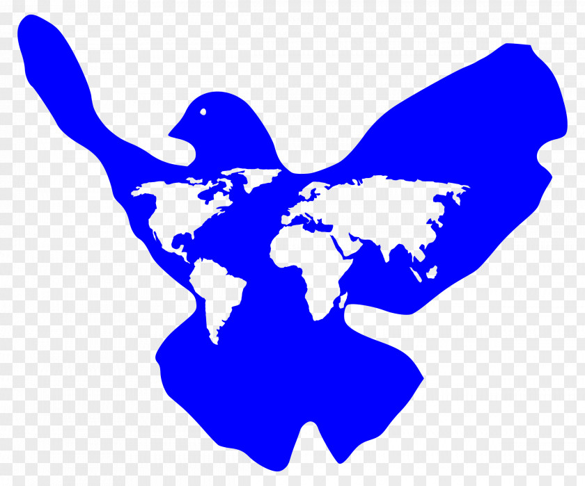 Peace World Map Clip Art PNG