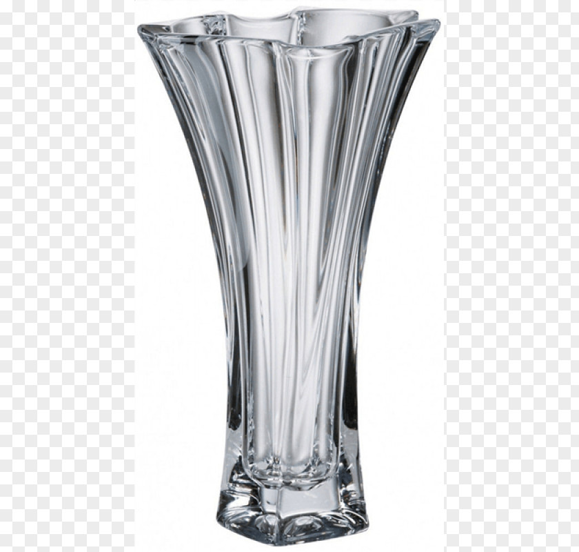 Vase Bohemian Glass Lead Crystal PNG