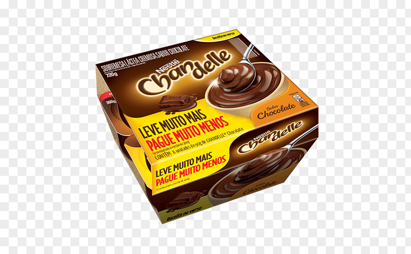 Chocolate Praline White Danette Nestlé PNG