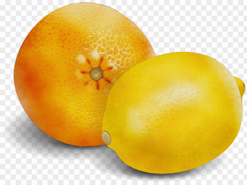Natural Foods Citrus Lemon Cartoon PNG