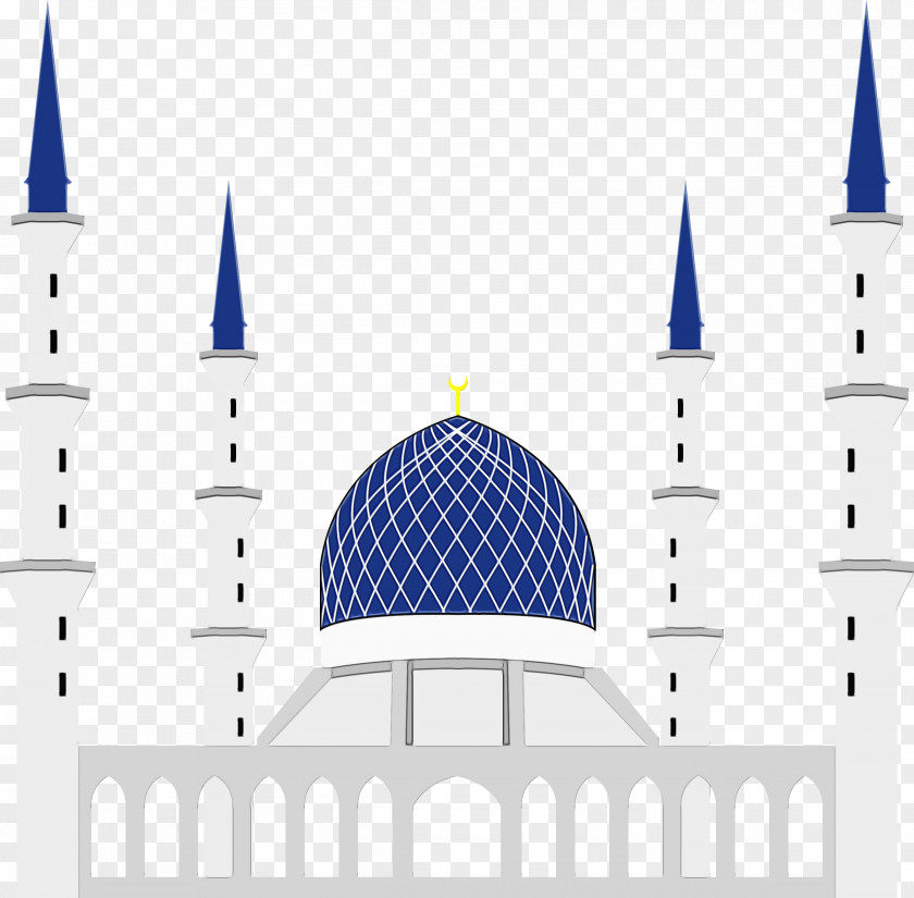 Sultan Salahuddin Abdul Aziz Mosque The Blue Hassan II Faisal PNG