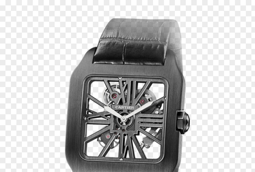 Titanium Watch Cartier Gold 0506147919 Horology PNG