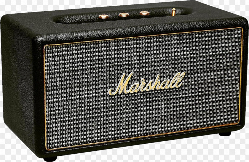 Bluetooth Marshall Stanmore Loudspeaker Wireless Speaker Audio Guitar Amplifier PNG