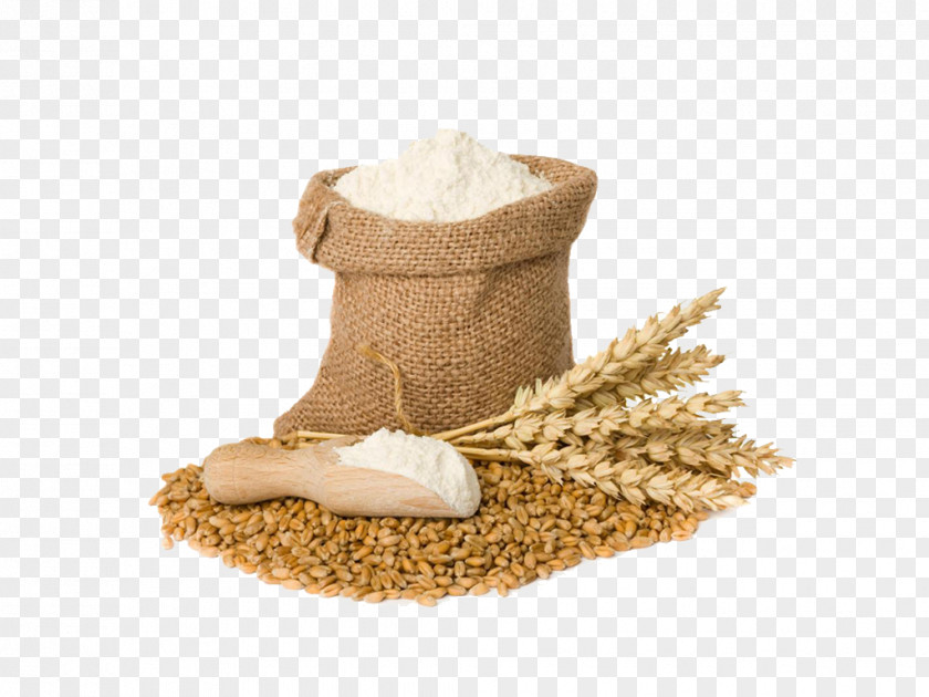 Flour Atta Wheat Sack Organic Food PNG