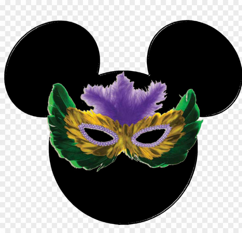 Mardi Gras Mickey Mouse Minnie Mask The Walt Disney Company PNG