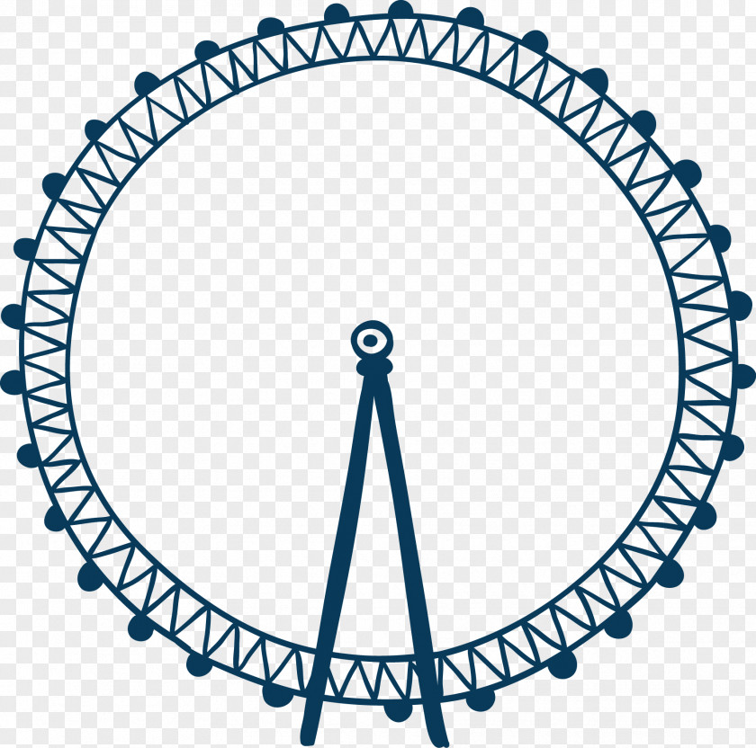 Playground Turntable London Eye Euclidean Vector Illustration PNG