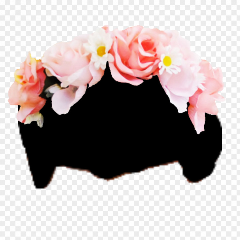 Crown Flower Rose Headband PNG
