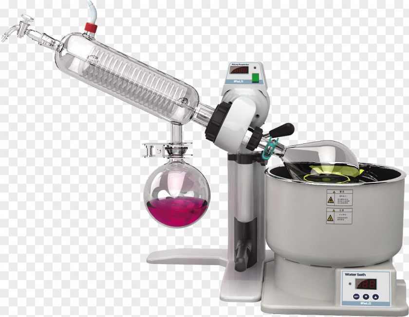 Distillation Rotary Evaporator Laboratory Evaporation PNG