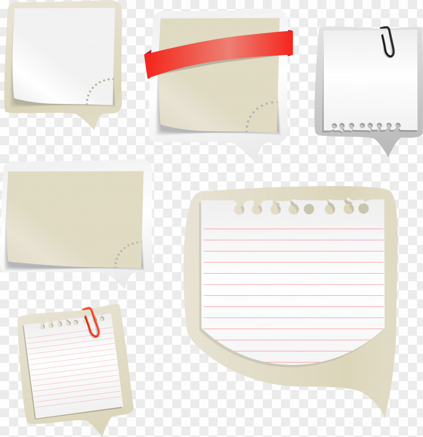 Notebook Paper Clip Art PNG