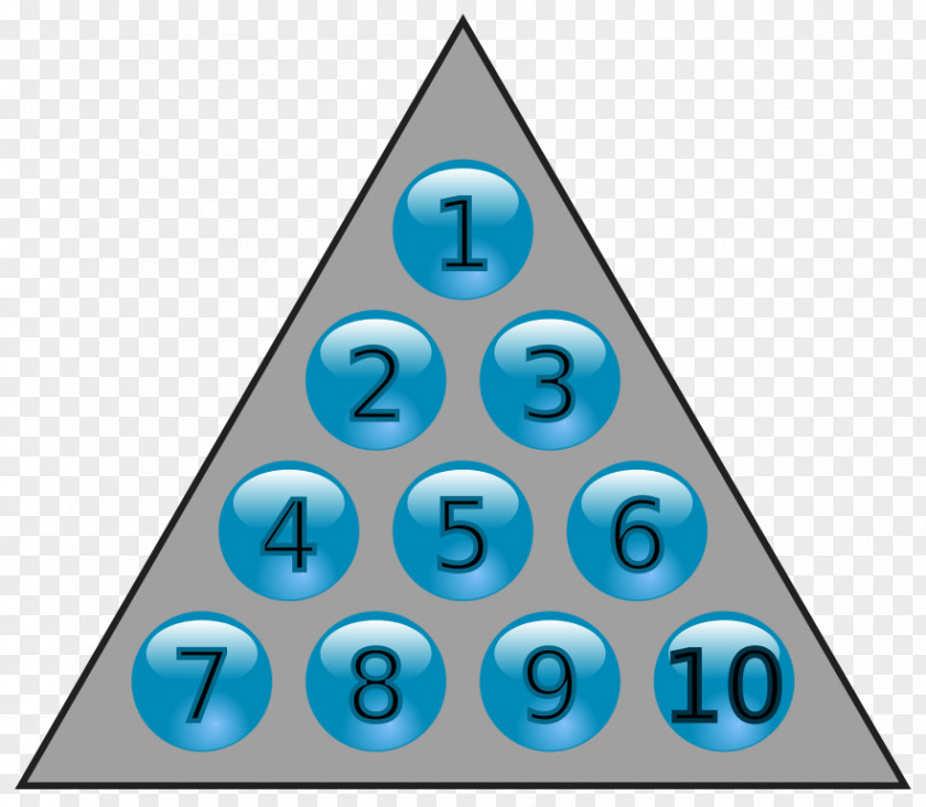 Triangle Triangular Number Pascal's Geometry PNG