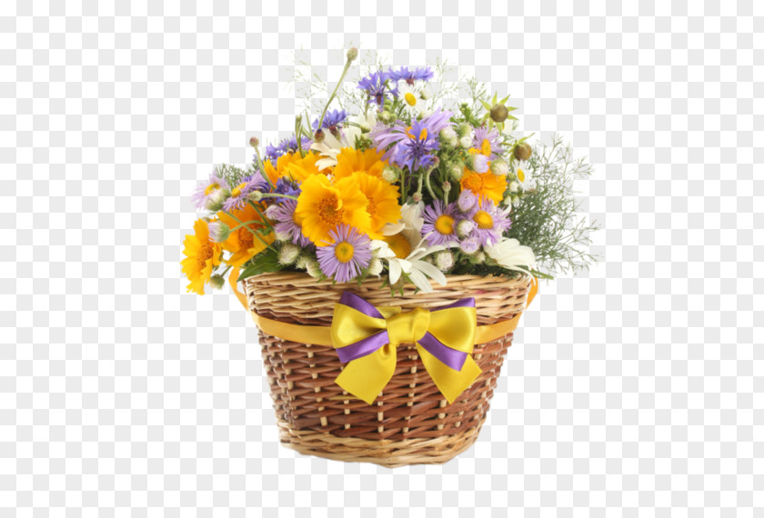 Flower Basket Clip Art PNG