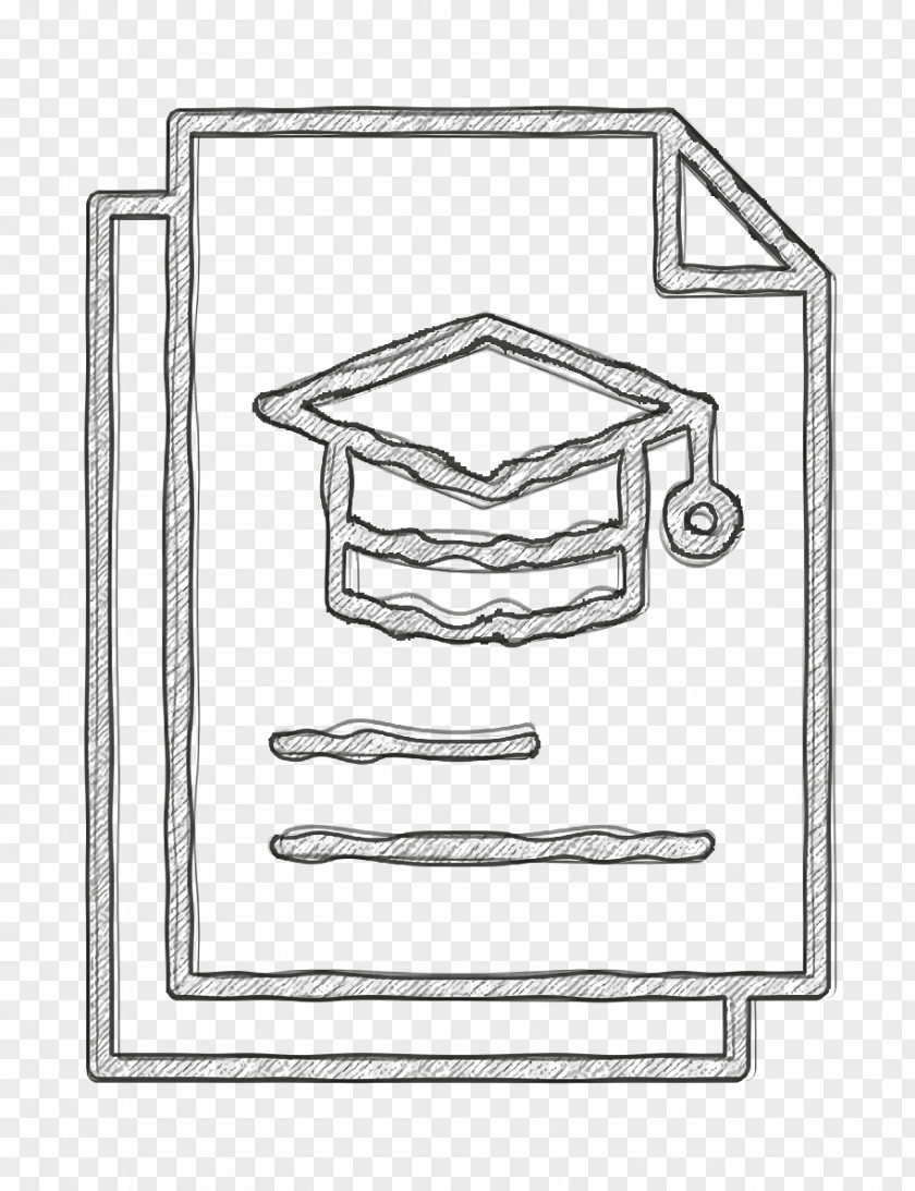 School Icon Graduation Files And Folders PNG