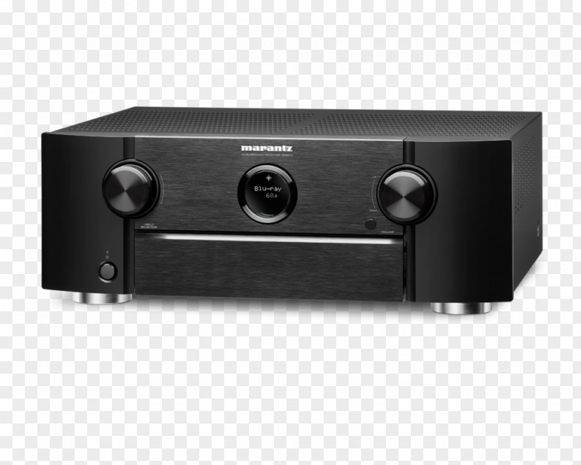 Marantz SR6012 9.2 Channel 4K Ultra HD Network AV Receiver Surround Sound Home Theater Systems PNG