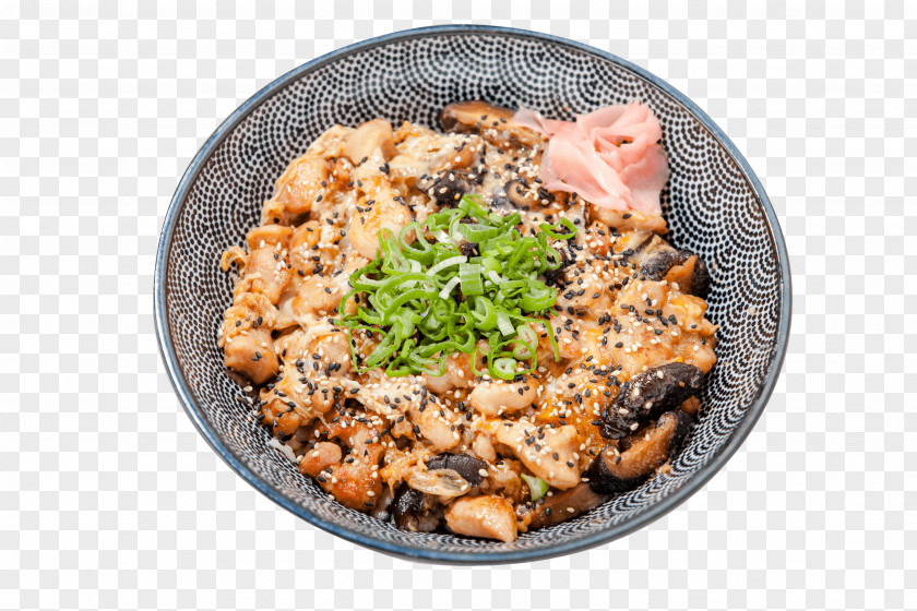 Rice Asian Cuisine Donburi Katsudon Japanese HANAYA SUSHI PNG