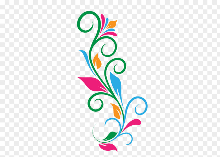 Floral Vector Flower Design Clip Art PNG