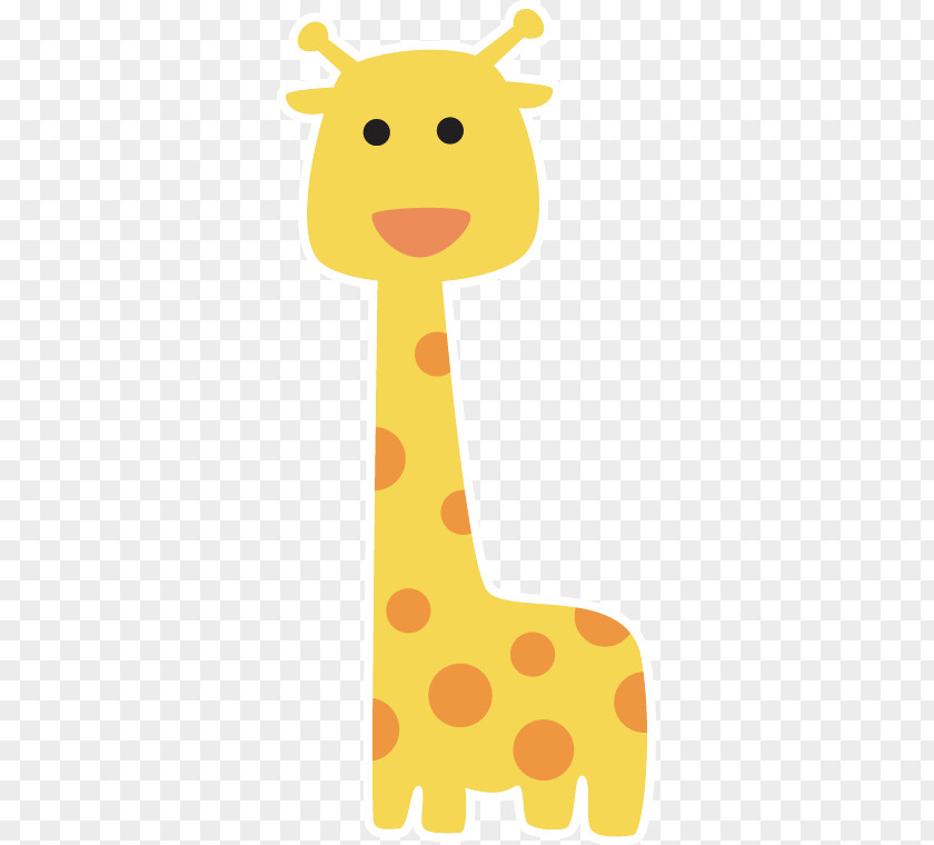 Giraffe Vector Northern Euclidean Cartoon PNG