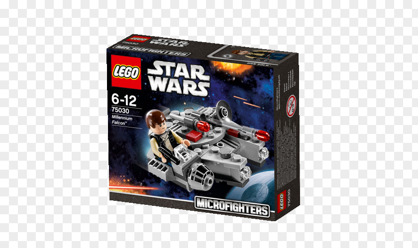 Millennium Falcon LEGO Star Wars : Microfighters Han Solo 75030 Toy PNG