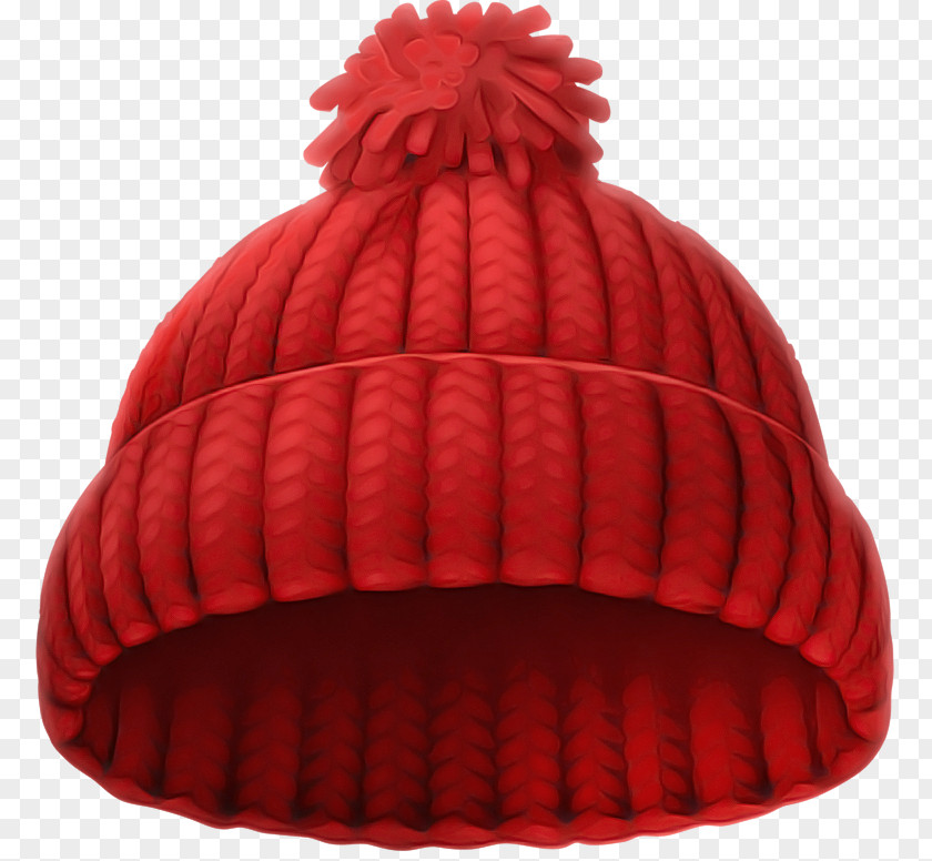 Red Clothing Beanie Knit Cap PNG