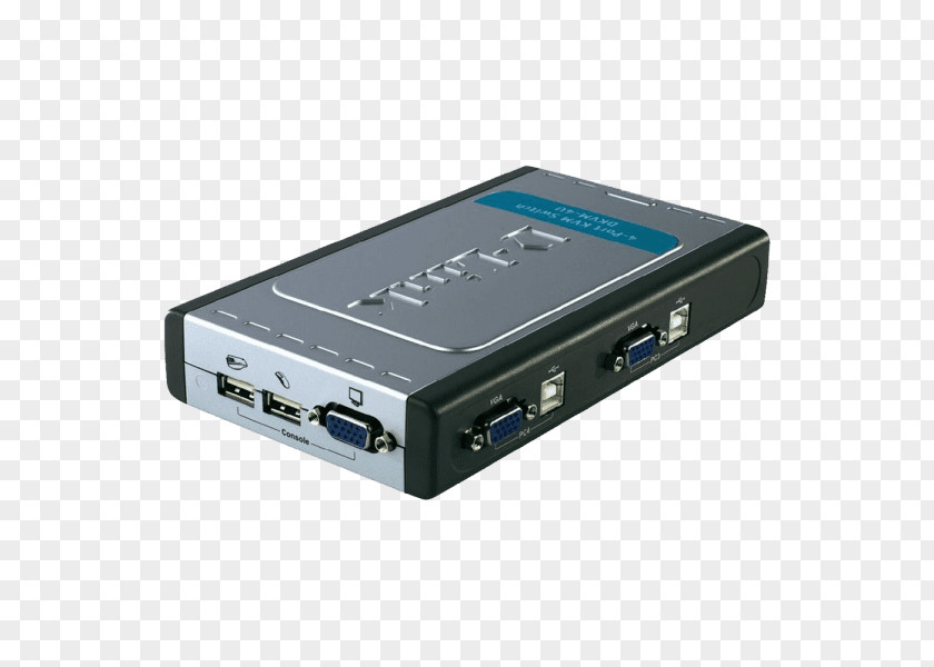 4 Ports4 Monitor Kvm Switch KVM Switches D-Link Port USB 3.0 Hub DUB-1340/B Network DKVM 4K PNG