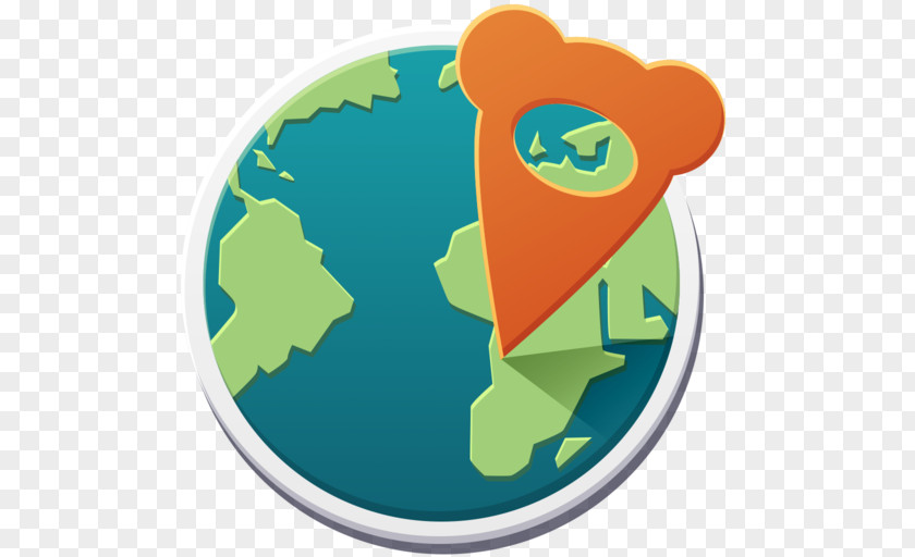 Around The World Clip Art Green PNG