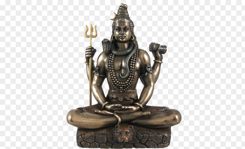 Ganesha Mahadeva Nataraja Lingam Statue Lotus Position PNG