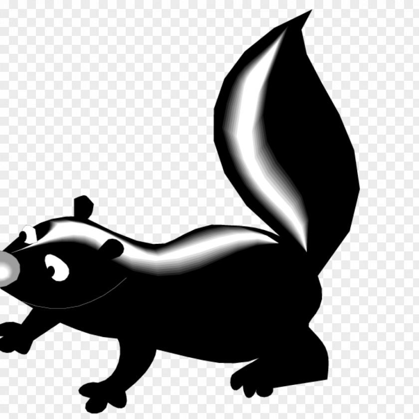 Skunk Clip Art Vector Graphics Image PNG