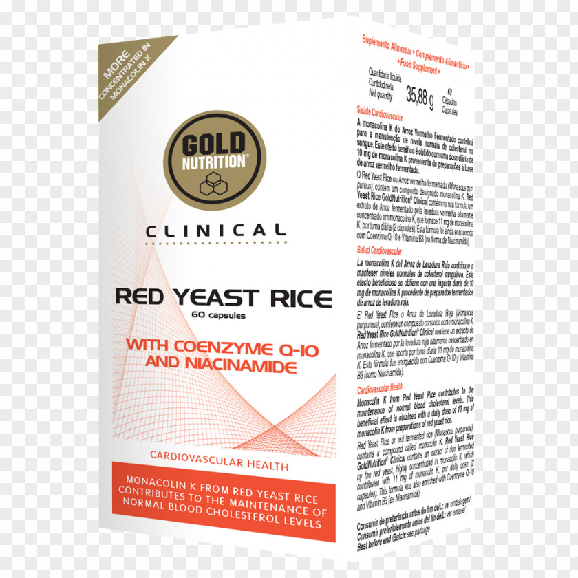 Clinical Nutrition Red Yeast Rice Cholesterol Capsule Fish Oil PNG