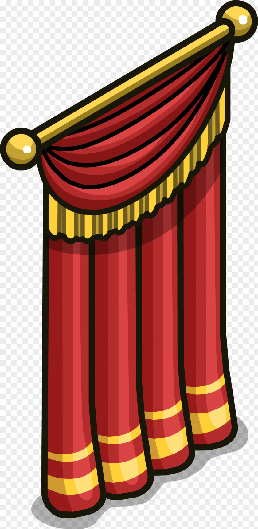 Curtains Club Penguin Window Theater Drapes And Stage Douchegordijn PNG