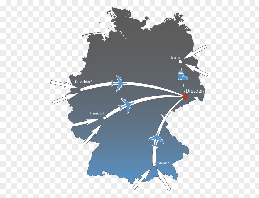 Direct Flight Map Germany Vector Graphics Royalty-free Clip Art Stock Illustration PNG