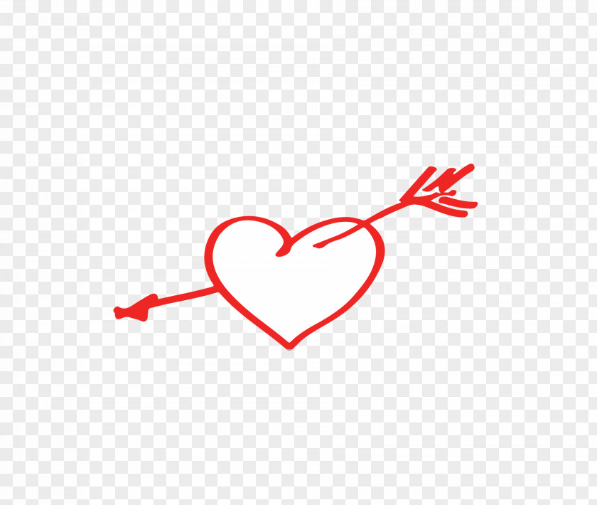 Hand Drawn Heart-shaped Vector PNG