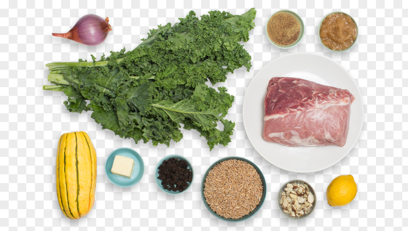 Kale Salad Delicata Squash Vegetarian Cuisine Food Zucchini Chard PNG