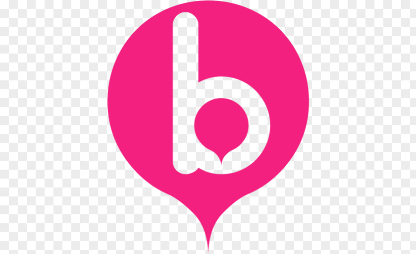 Logo Brand Pink M Font PNG