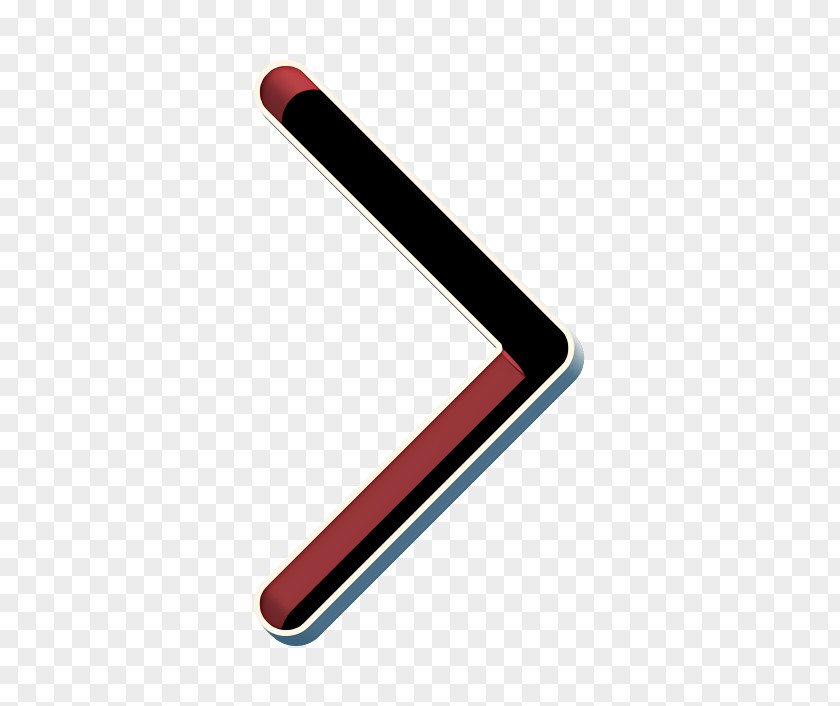 Material Property Right Icon Arrows Chevron Direction PNG
