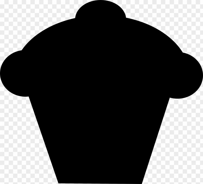 Silhouette Muffin Cupcake PNG