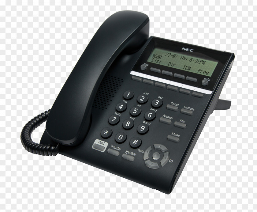 Telephone Handset Business System VoIP Phone Mobile Phones Unified Communications PNG