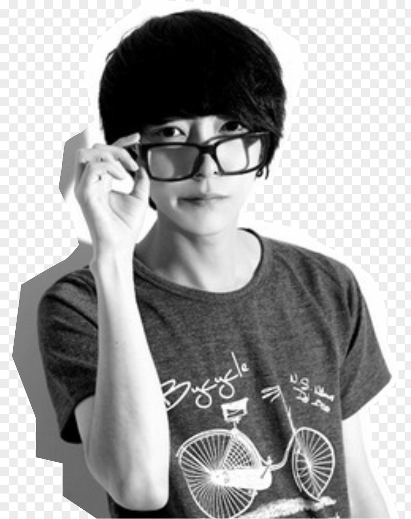 Black And White Ulzzang Photography Glasses PNG