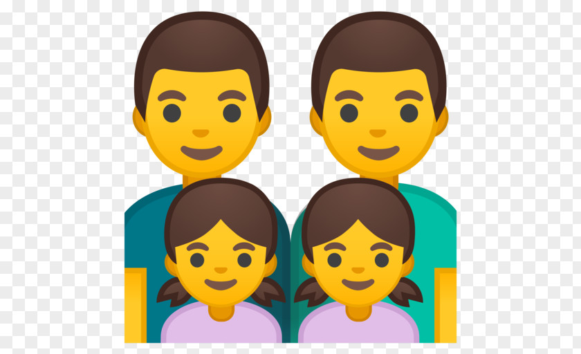 Emoji Man Family Smiley PNG